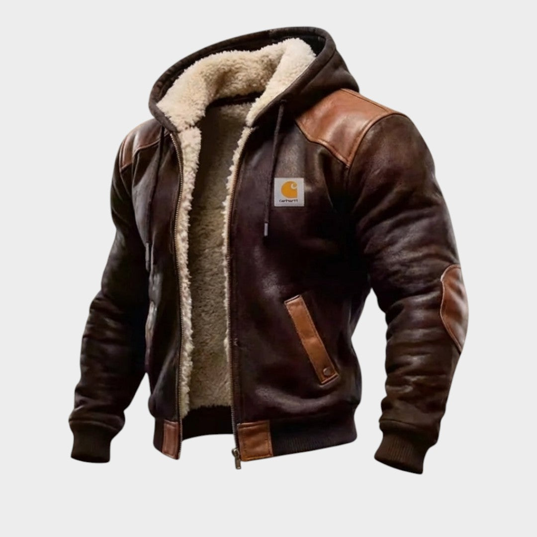 Přibyslav | Zimní bunda s sherpa podšívkou