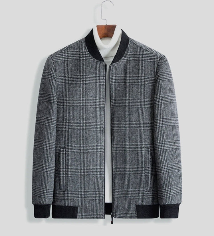 Karel | Elegantní kožená bunda
