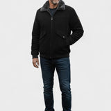 Zbyhněv | Bomber jacket s límcem z umělé kožešiny