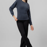Pulovr ChicLine Azurea