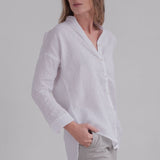 Dámská lněná košile - loose fit