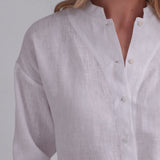 Dámská lněná košile - regular fit