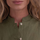 Dámská lněná košile - regular fit
